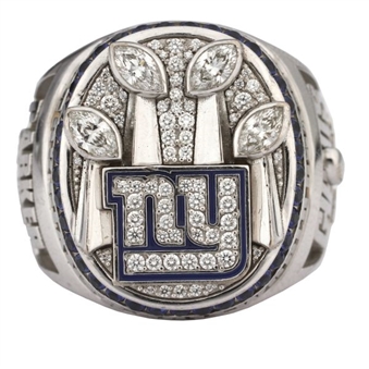 New York Giants 2011 Super Bowl XLVI Championship  Player Ring With Original Presentation Box